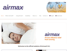 Tablet Screenshot of airmax.nu