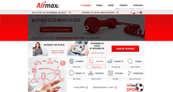 Desktop Screenshot of airmax.pl