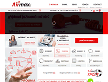 Tablet Screenshot of airmax.pl